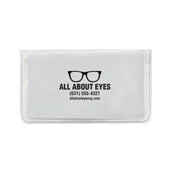 IMPRINTED White Premium Microfiber Cloth-In-Case (100 per box / Minimum order - 5 boxes) 